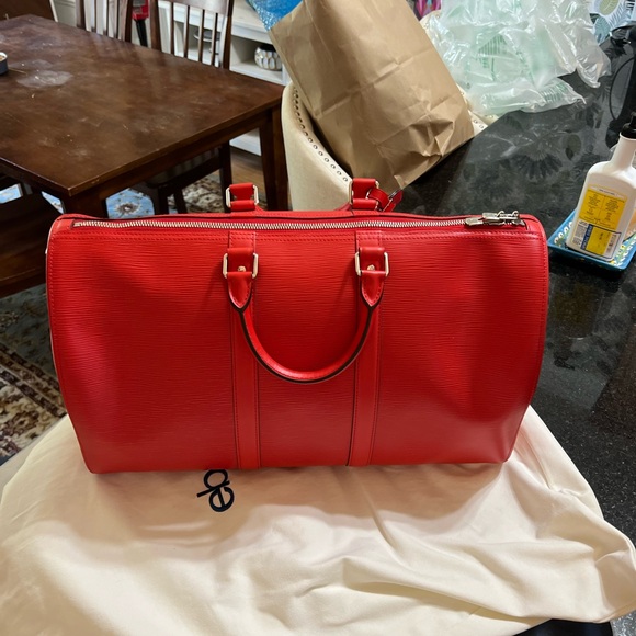 LOUIS VUITTON X SUPREME KEEPALL 45 brand new never used - Picture 3 of 4